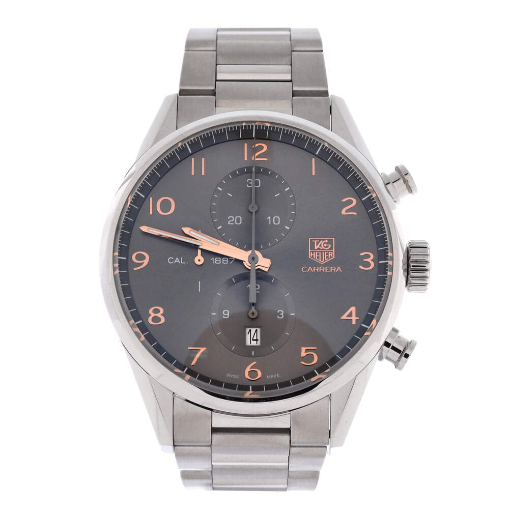 Tag Heuer 43 Carrera Calibre 1887 Chronograph Automatic Watch Stainless Steel